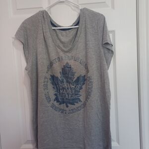 3/$15 Toronto Maple Leafs Gray Women's Top